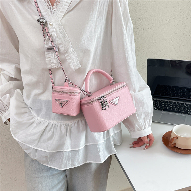 Nuevo bolso de cartero primavera/verano, bolso de maquillaje de mujer, bolso infantil mini crossbody premium premium versátil para niños
