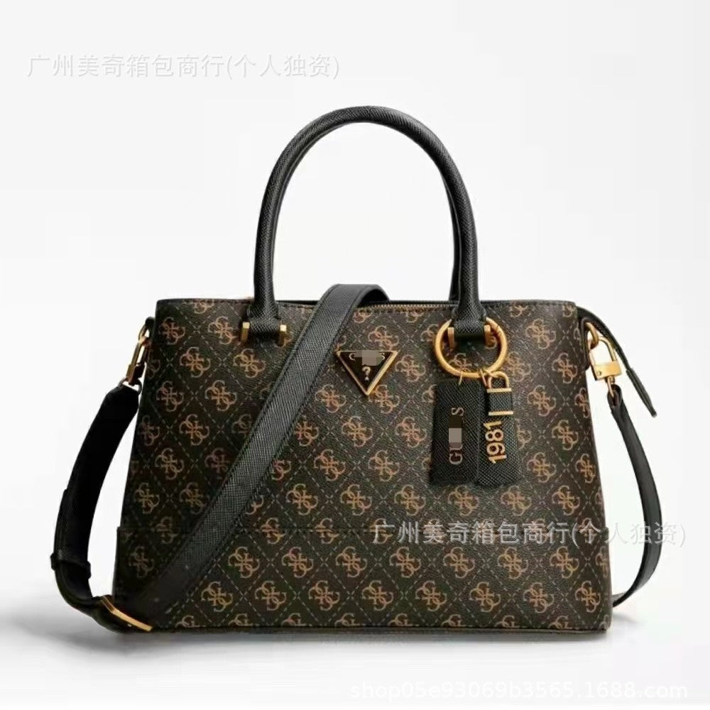 GS Chaijia Simple Fashion Foreign Trade Nuevo bolso de mujer, bolso de mano con estampado de moda europea y americana, bolso cruzado de un solo hombro de moda