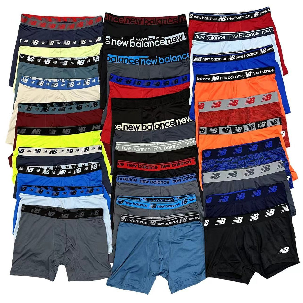 Auténtico comercio exterior N ropa interior masculina de color sólido, calzoncillos de secado rápido para verano, calzoncillos boxer, ciclismo de baloncesto, alta elasticidad, cómodo