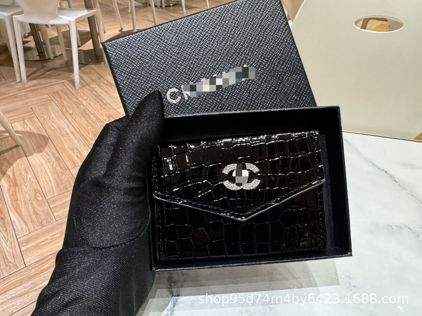 Tarjetero 6 Ranuras + Caja Regalo | Organizador Tarjetas Premium