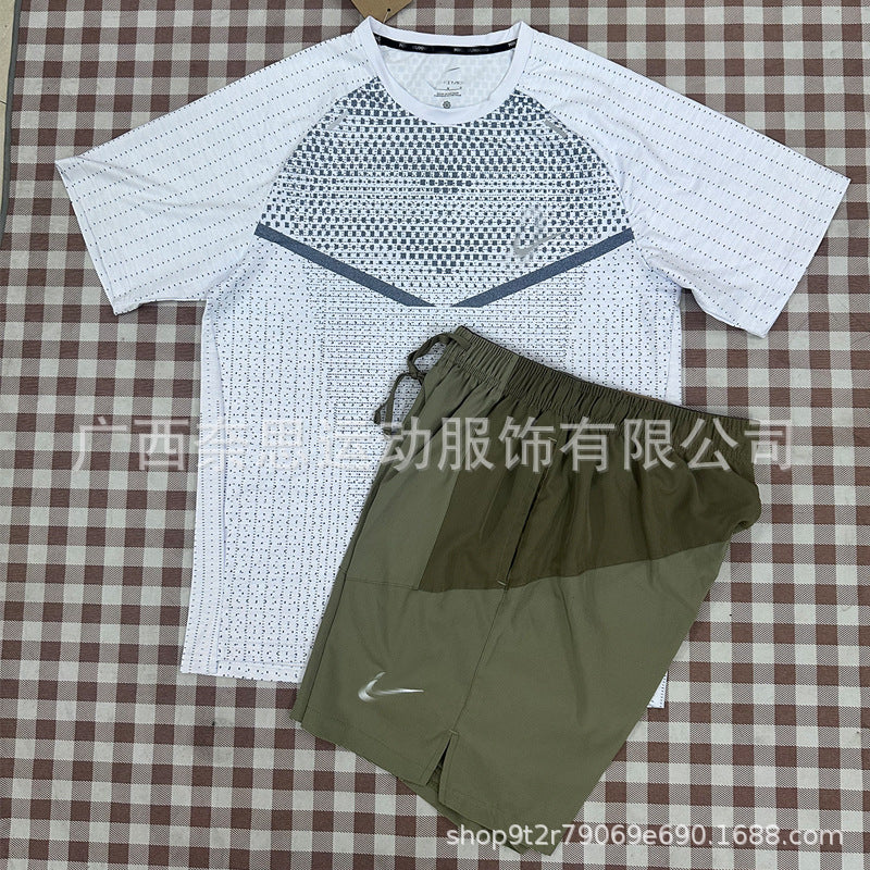 Conjunto Deportivo Hombre Manga Corta | Running Secado Rápido