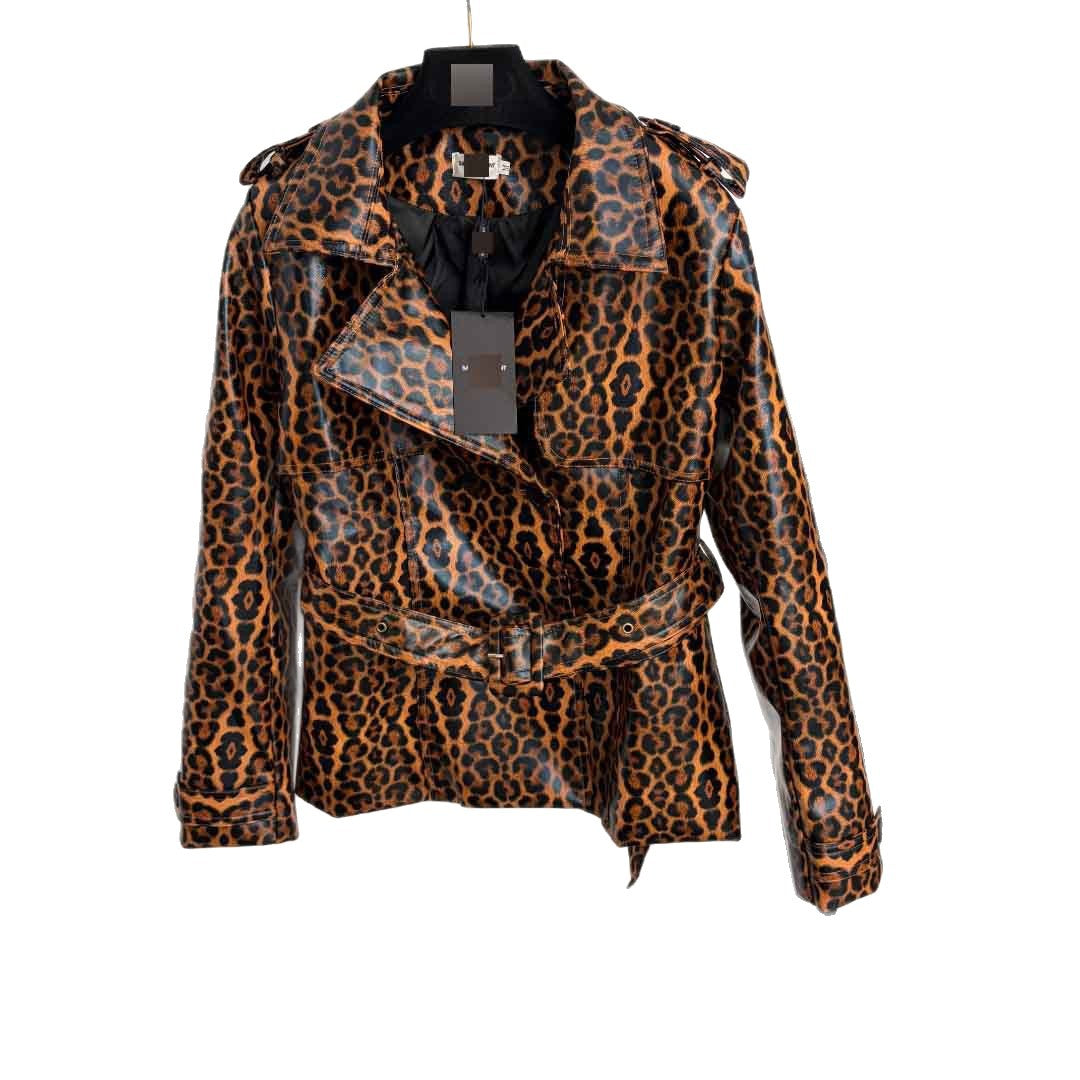 Veste brillante femme SL | Ceinture et coupe ajustée