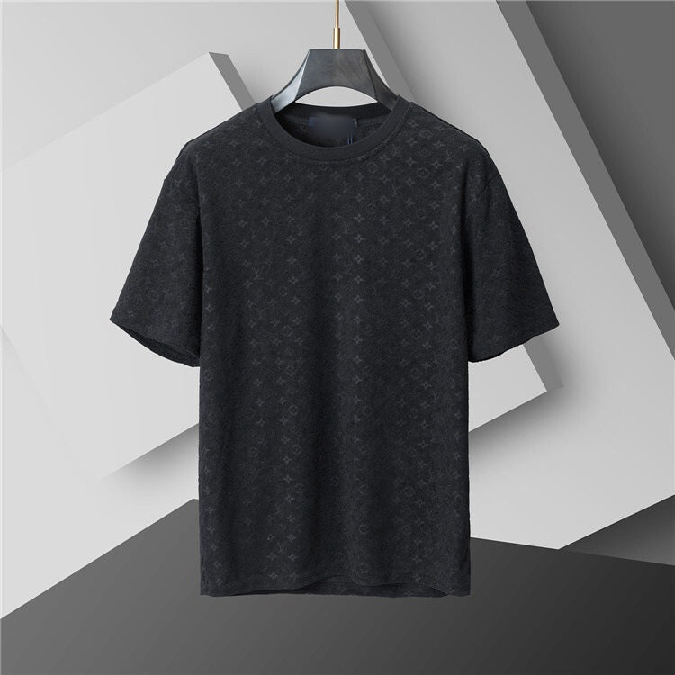 Versión correcta de 2026 de la nueva camiseta ligera de lujo de verano, camiseta de manga corta de cuello redondo y versátil para hombres y mujeres, países extranjeros de Europa y Estados Unidos