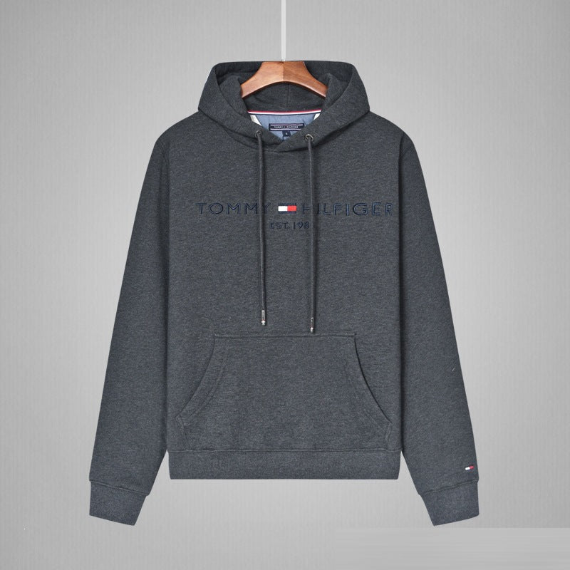 Sudadera Suelta Hombre | Estampado Logo Deportiva Primavera Otoño