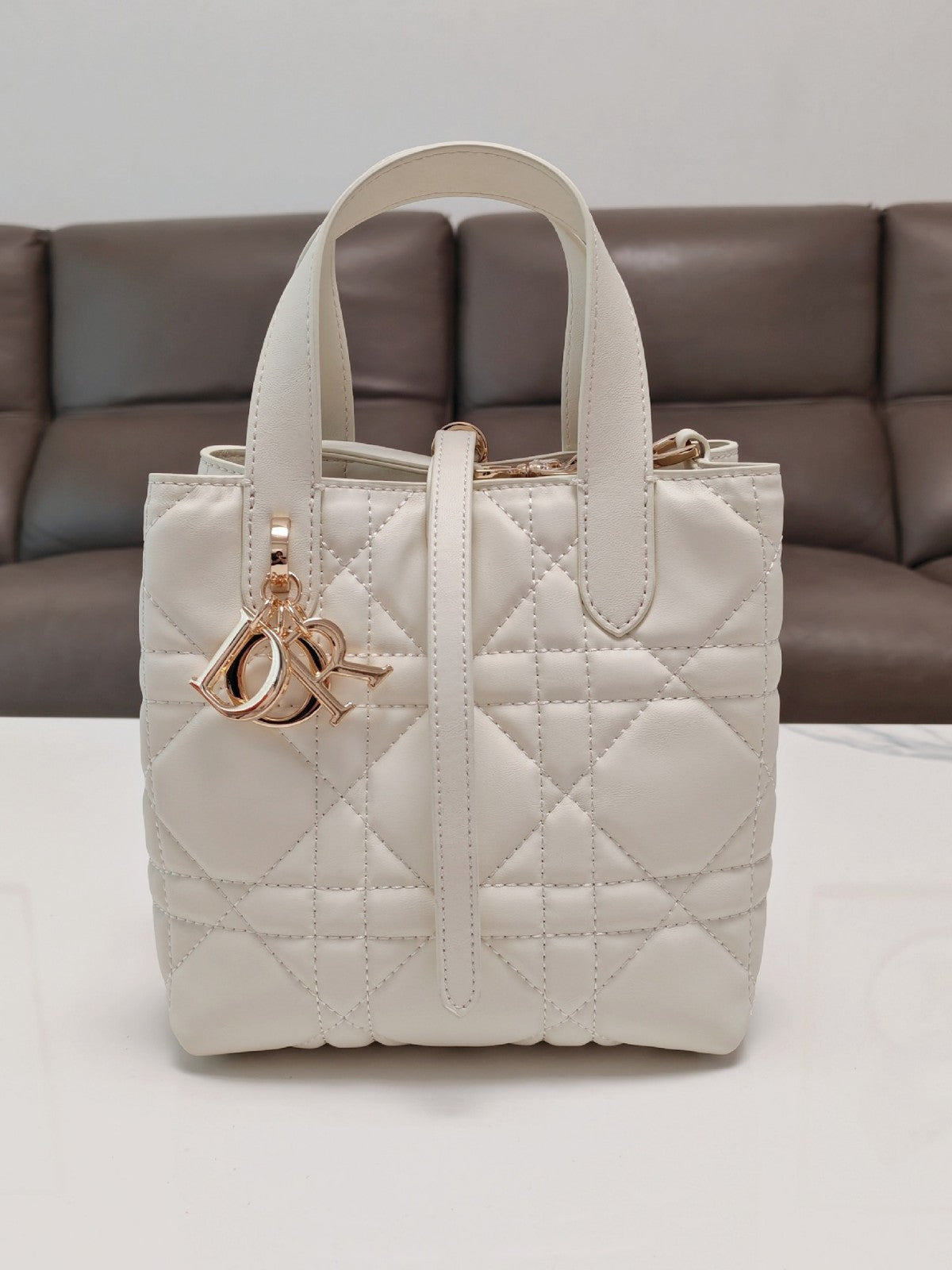 D 2026 Bucket Bag | Quilted Shoulder | No Box