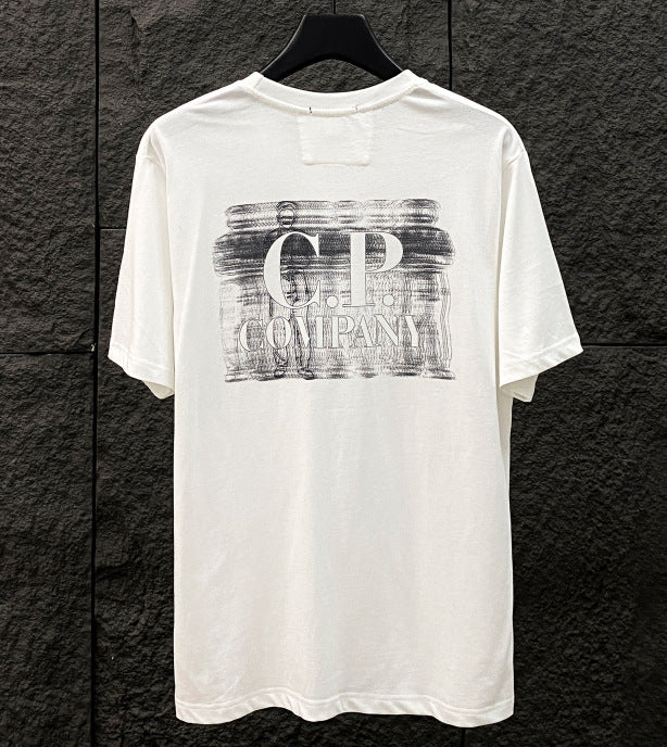 Maglietta Uomo in Puro Cotone | Ricamo Casual Maniche Corte