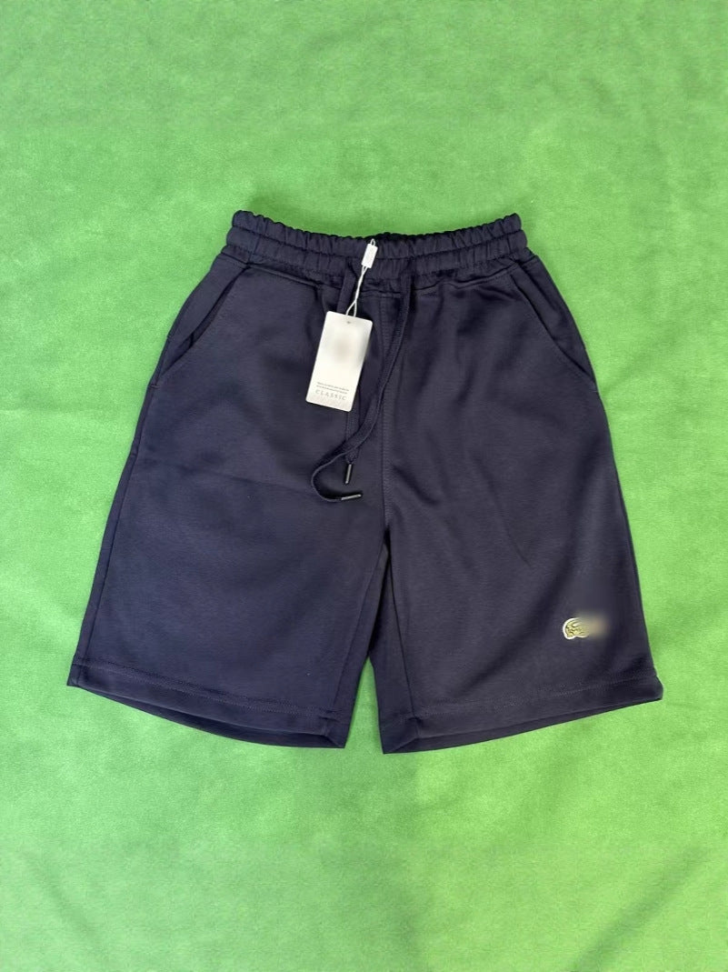 Pantalones Lacoste Cortos Hombre Bordado Peces Verano