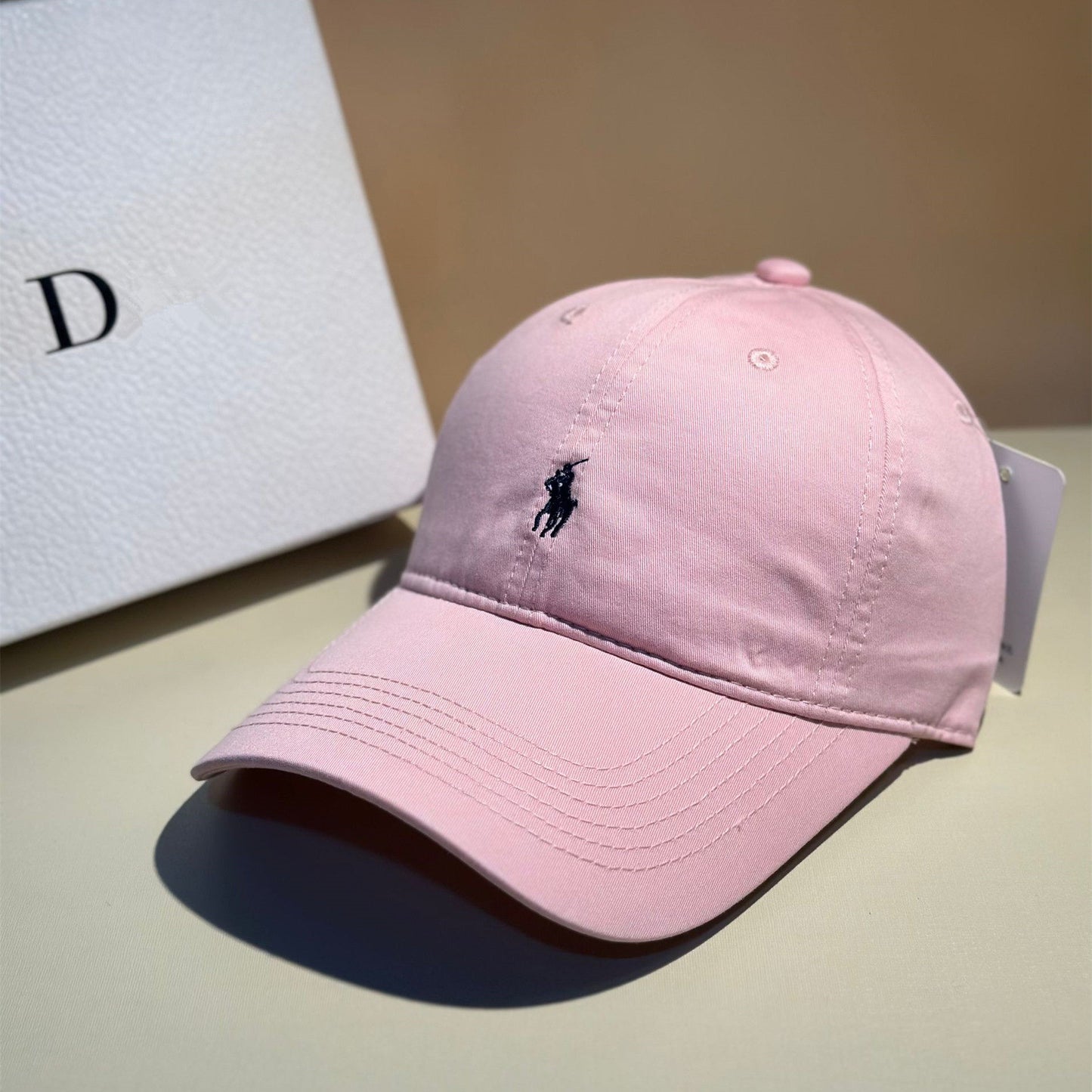 Gorra de Béisbol Bordada con Poni - Unisex Casual y Versátil