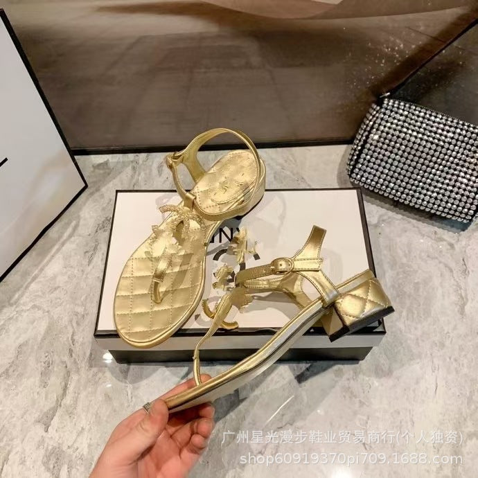 Sandalias Espina de Pez Mujer Lujo 2025