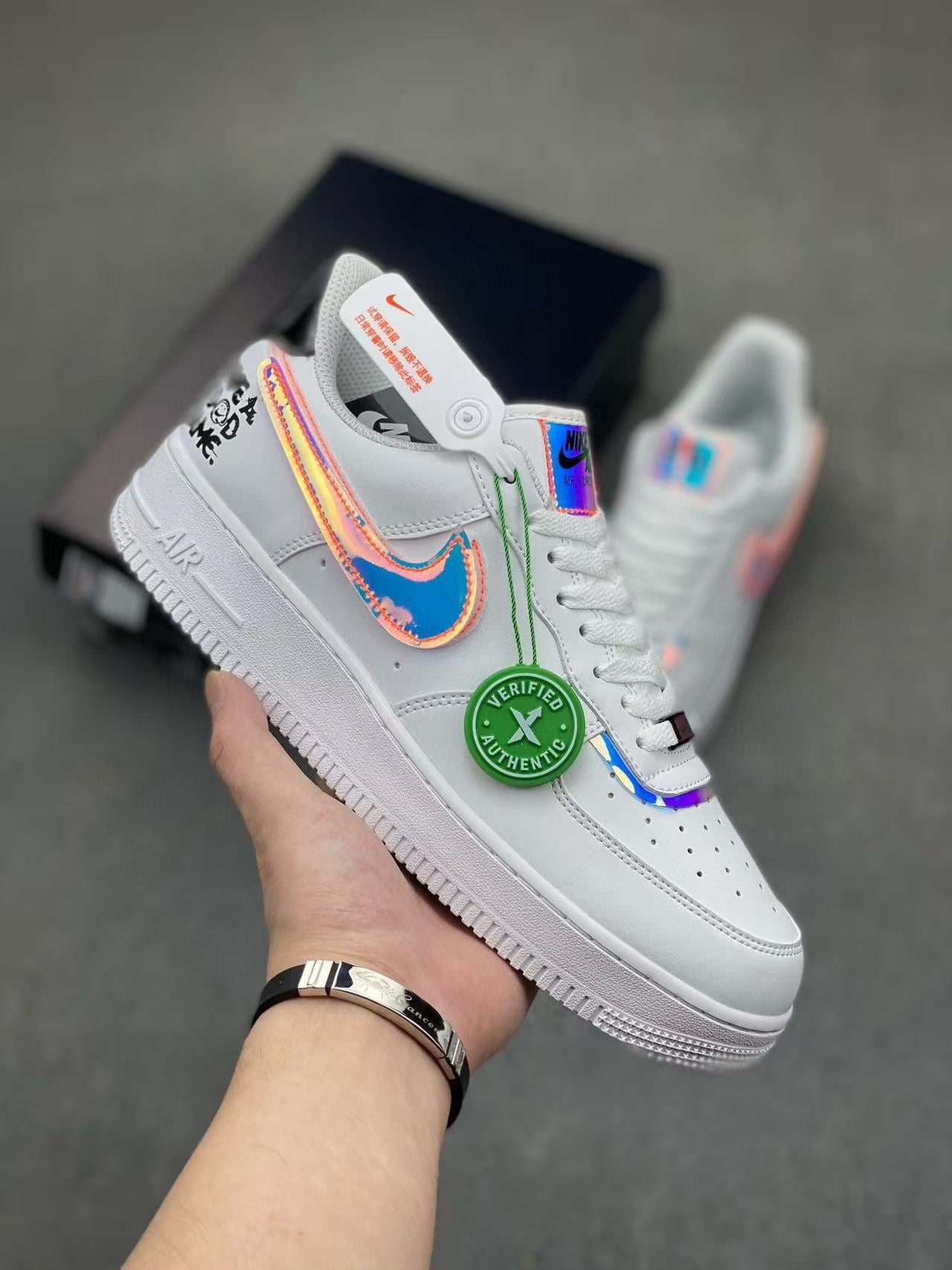 Fábrica de Calzado Putian Ventas Directas AF1 Comercio Exterior Junta de Ocio Zapatos Hombres y Mujeres Zapatos de Campus Zapatos de pareja Zapatos blancos Transfronterizo