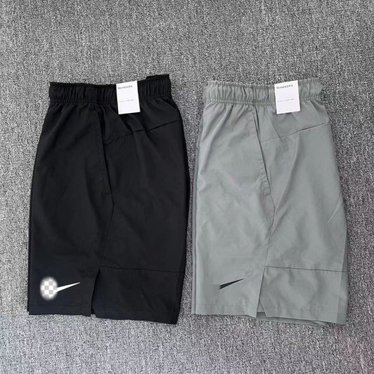 Quarterbacks deportivos tejidos de carrera, pantalones cortos de entrenamiento profesional para maratón masculino, pantalones cortos casuales sueltos y de secado rápido