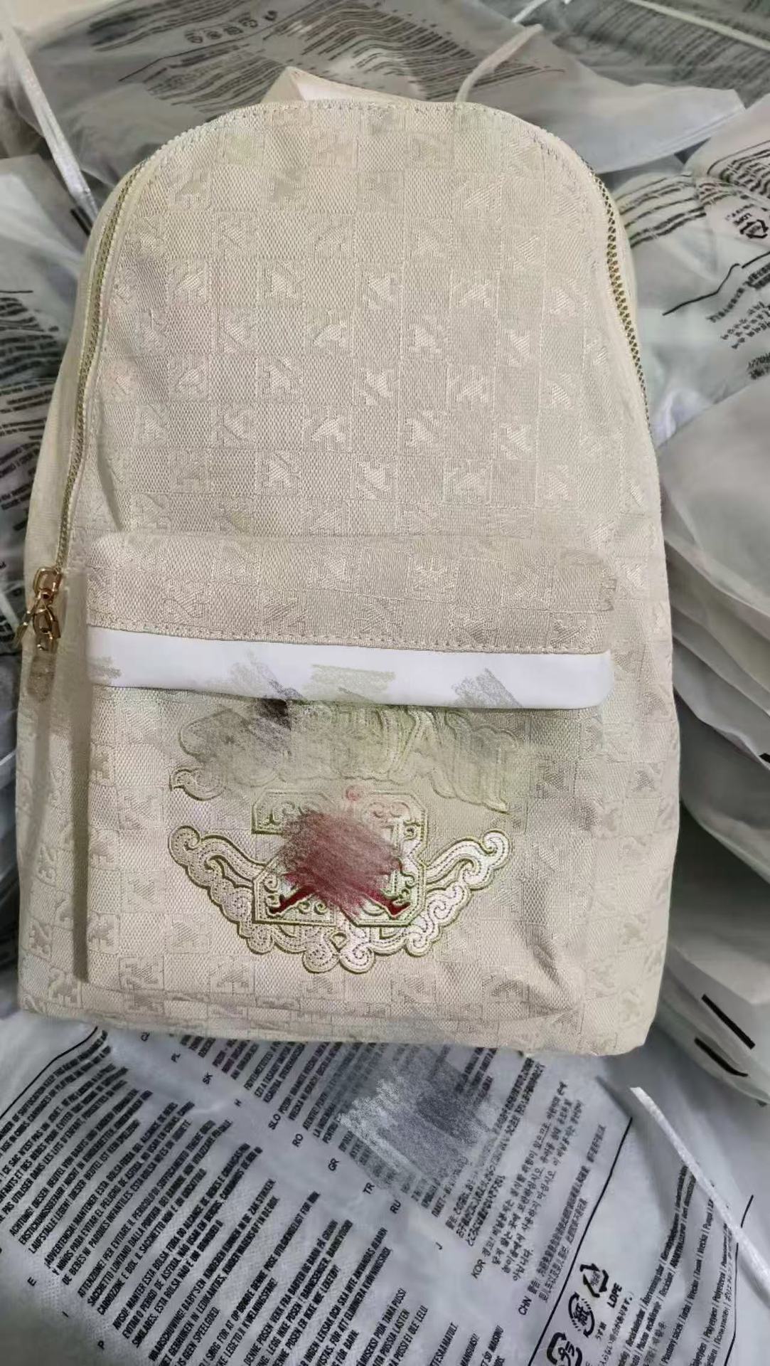 Mochila de letras de cuadros de moda con estampado de tablero de ajedrez, mochila escolar cosida, bolsa de viaje, mochila deportiva de marca de moda a cuadros para hombres y mujeres