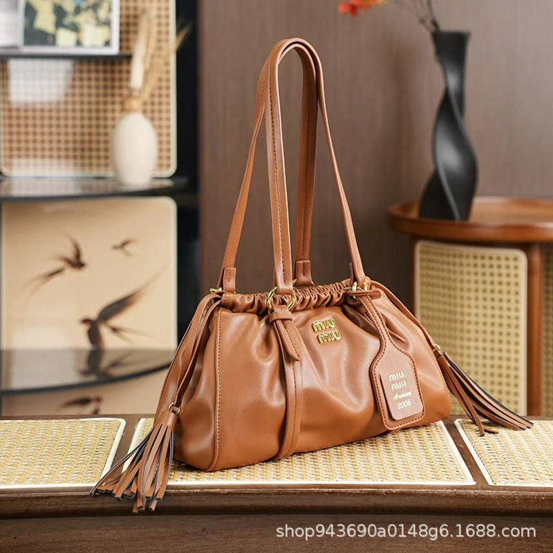 Bolso Plisado MM | De Hombro | Sin Caja