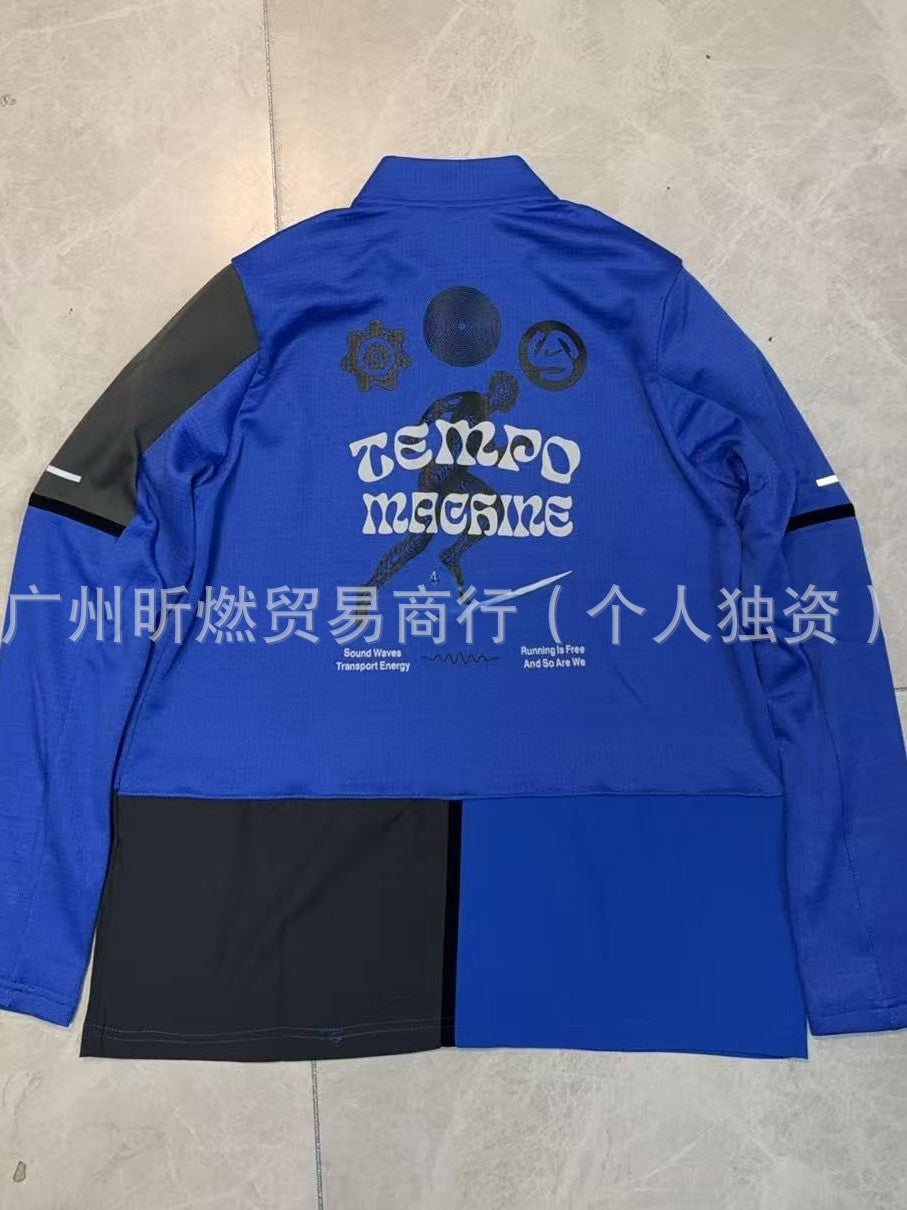 NK 長袖スポーツプリントTシャツ