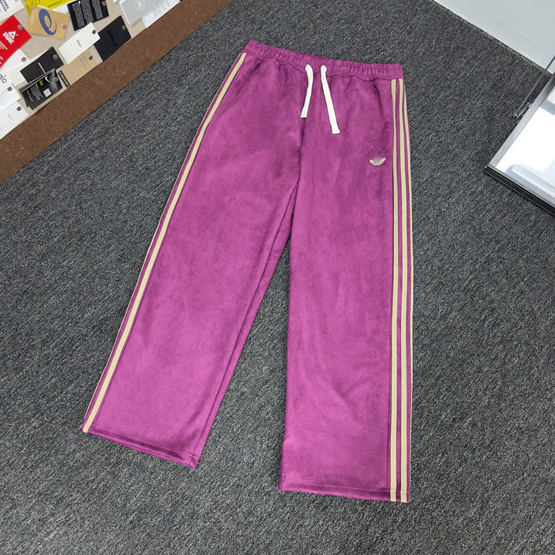 Veste et pantalon en daim unisexe | Style vintage