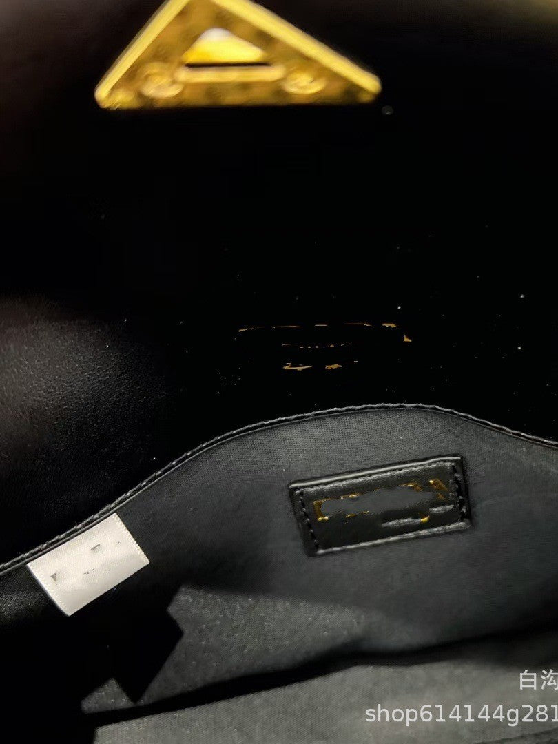 Bolso de mujer con cierre de presión y cierre de presión de gran capacidad estilo estilo coreano