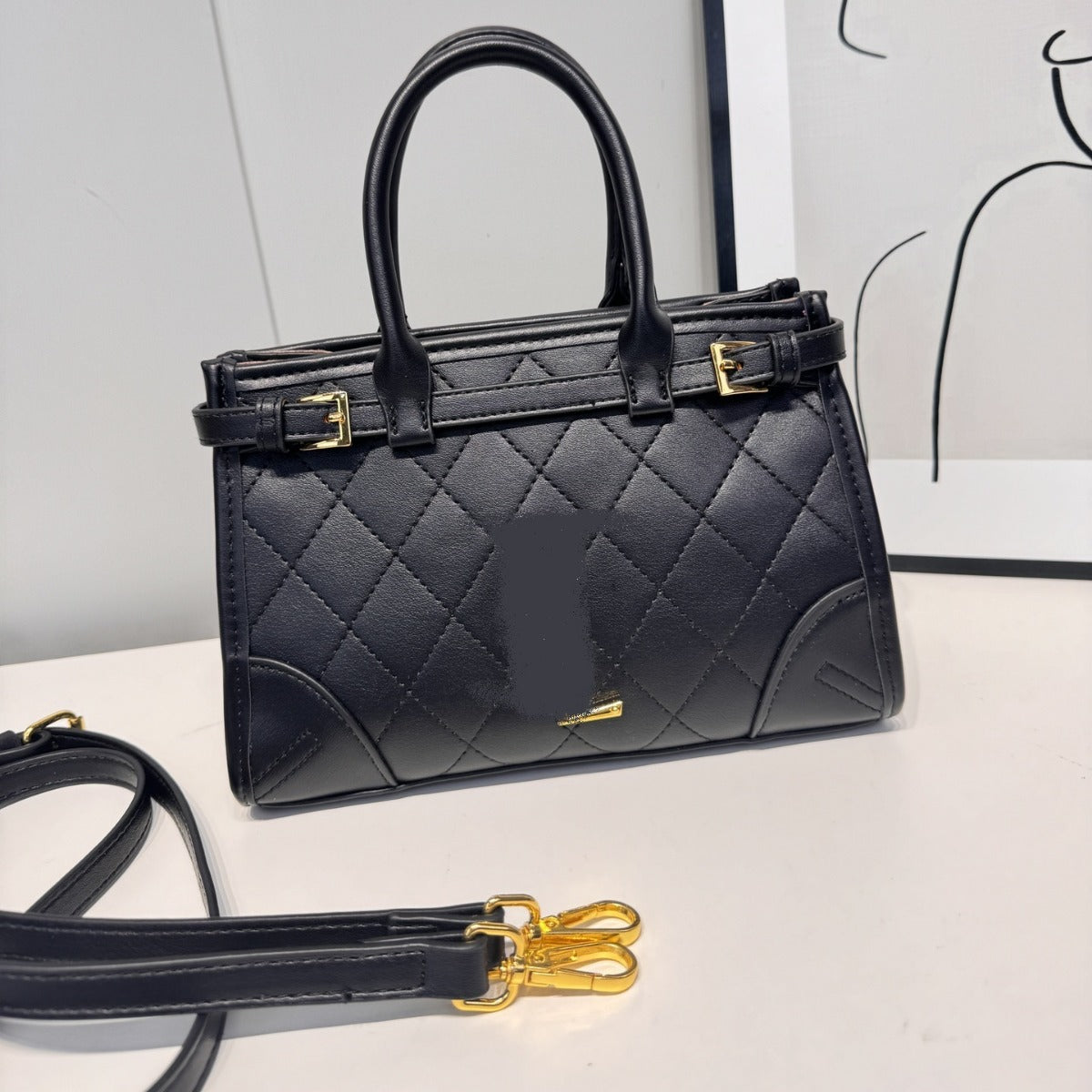 Women's Vintage Crossbody Bag | Quilted Underarm Autumn Fashion Premium | No Box
