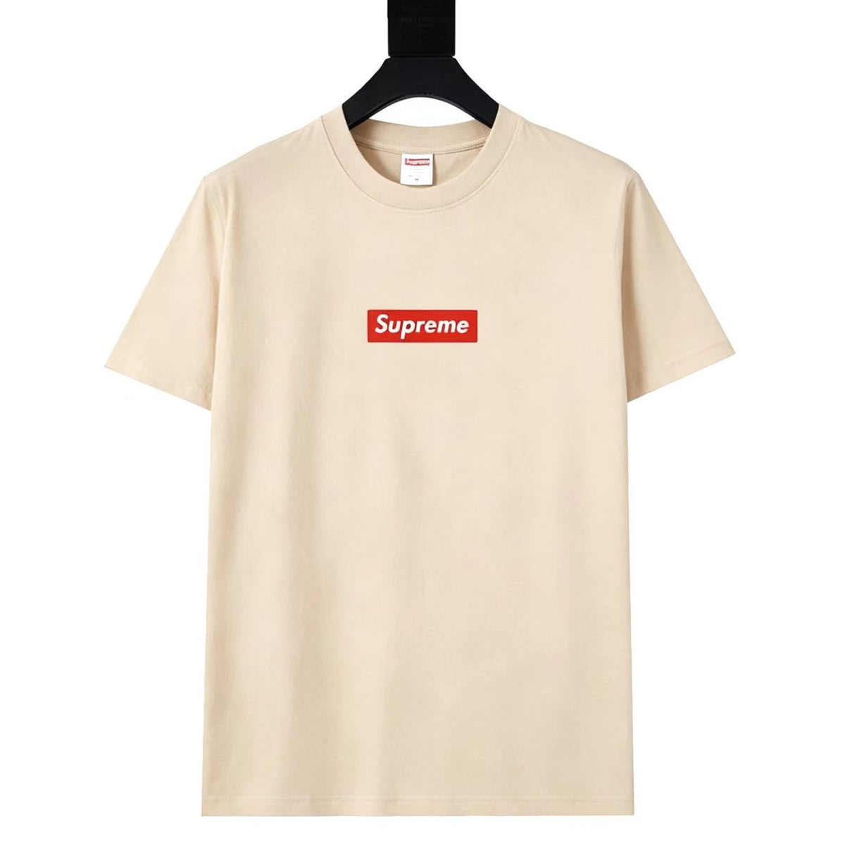 Camiseta Algodón Puro Bordada Unisex | Color Sólido