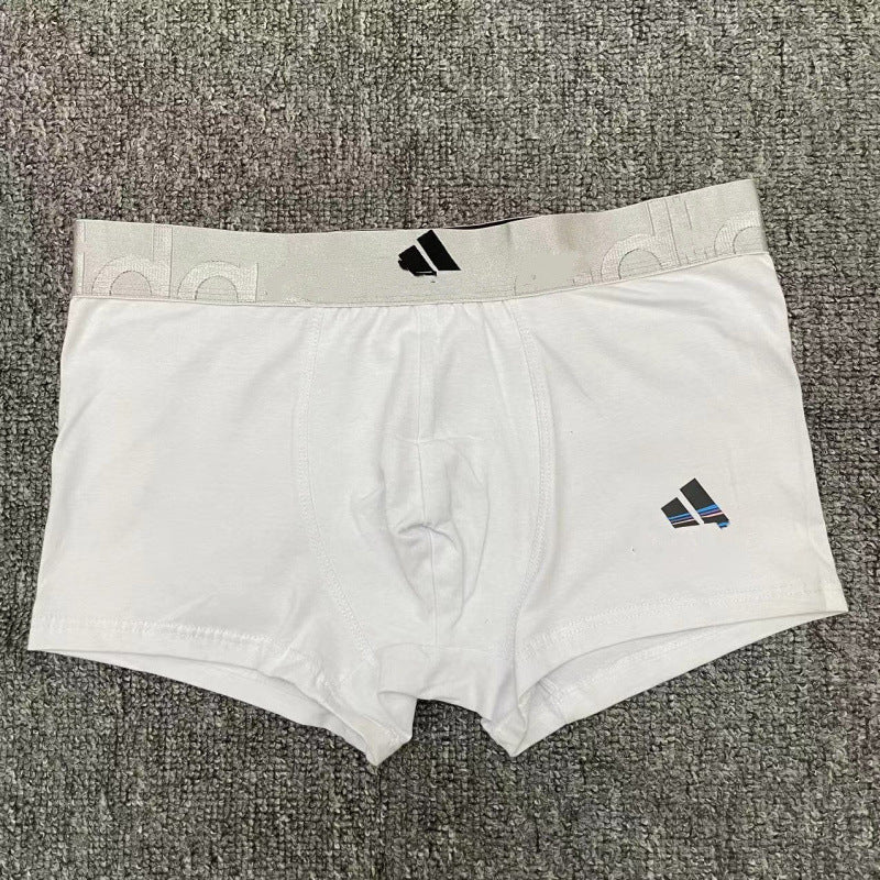 Ropa interior masculina de AliExpress de la marca A lleva ropa interior de hombre para pies planos, ropa interior de hombre para estudiantes de shorts de algodón puro