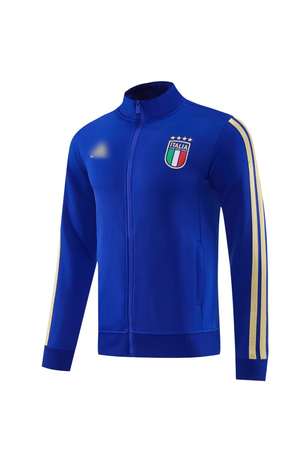 Vintage F Football Jacket | High Neck and Three Stripes