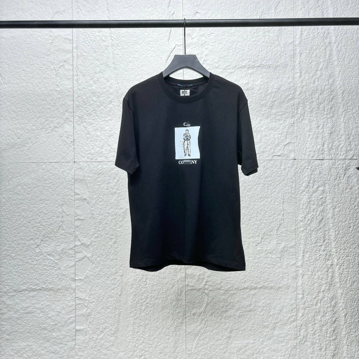 Maglietta Uomo in Puro Cotone | Ricamo Casual Maniche Corte