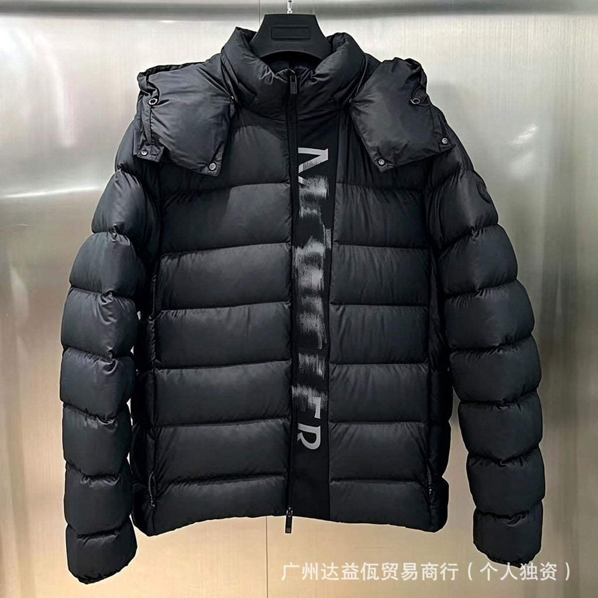 Mengjia Maya dicke Daunenjacke, glänzende, warme Unisex-Jacke mit Kapuze, Export möglich