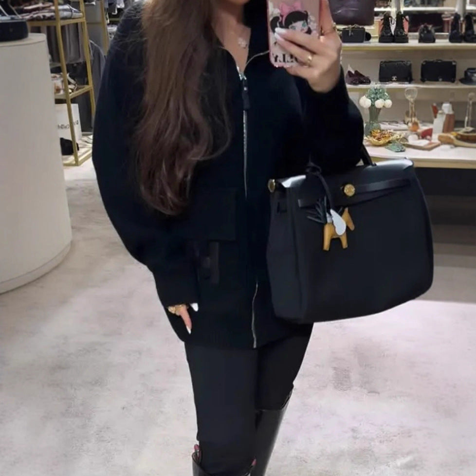 Cardigan Mulher H | Malha Com Fecho