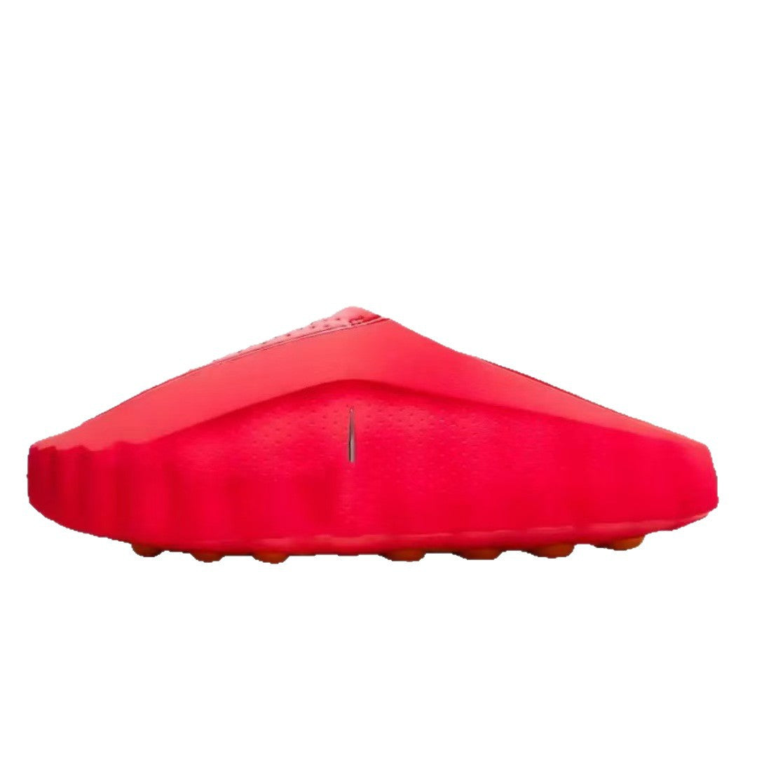 2026 Nueva Niche Design Suela de masaje Zapatillas deportivas rojas Suela gruesa de hombre Verano Suela blanda Corrida al aire libre