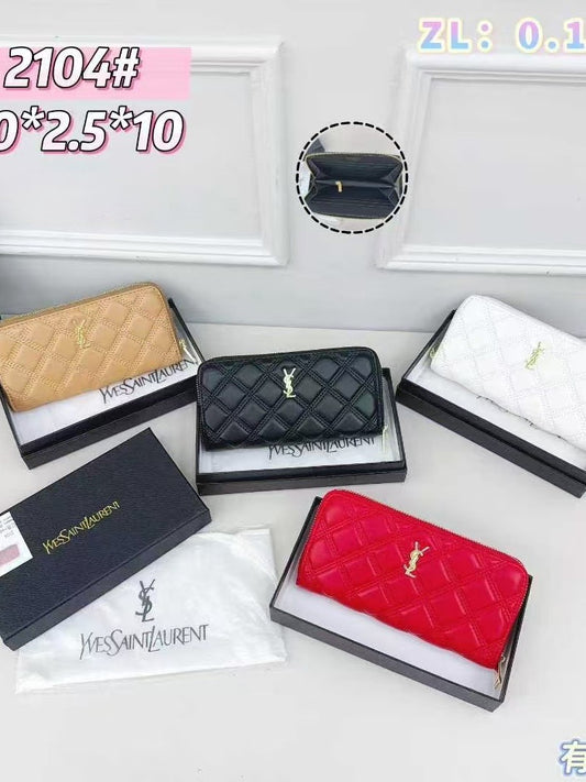 Women's Diamond Wallet | INS Fashion Large Capacity Purse | With Box