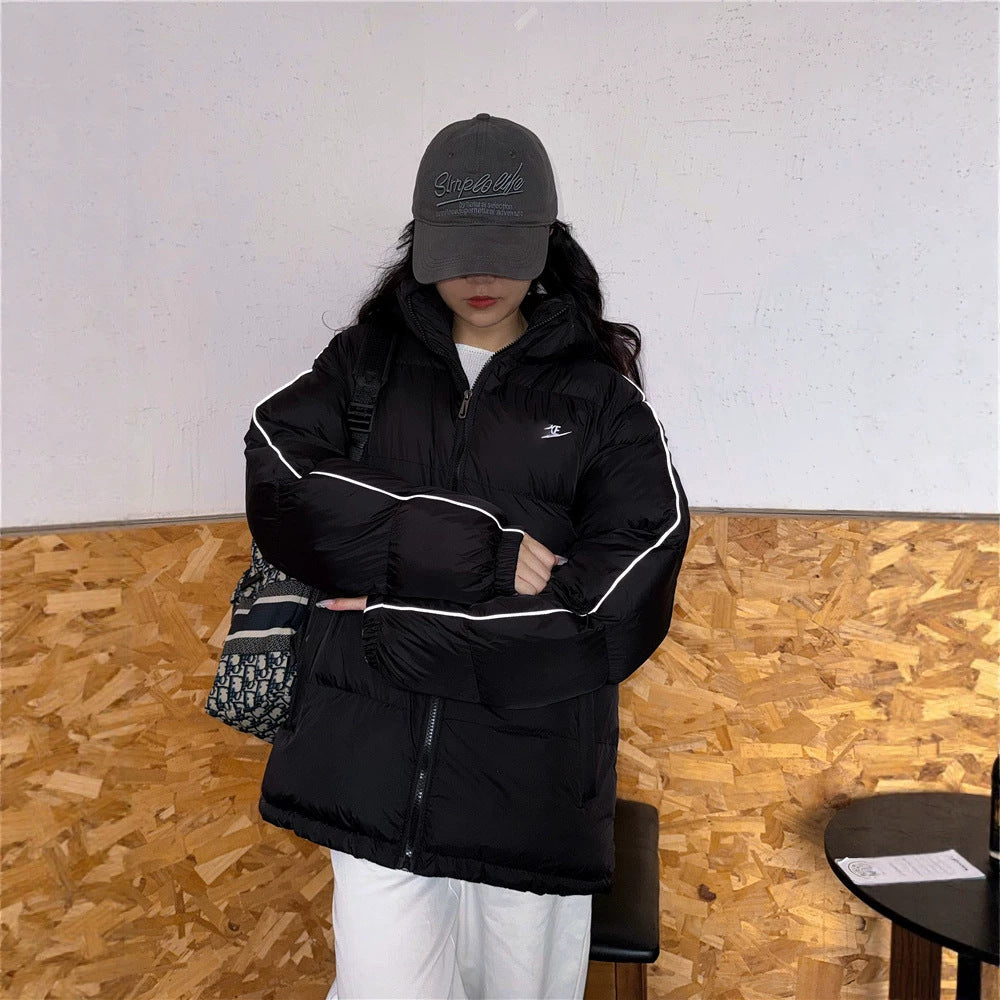 Reflektierende Sportjacke mit Kapuze N | Wintermantel | Luxury Markt