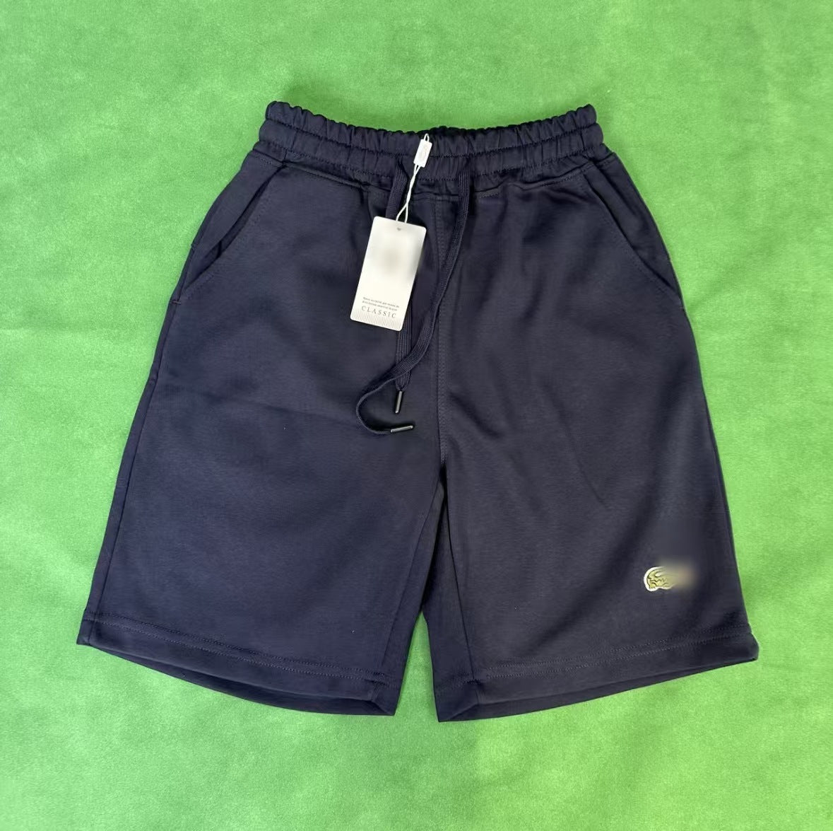 Pantalones Lacoste Cortos Hombre Bordado Peces Verano