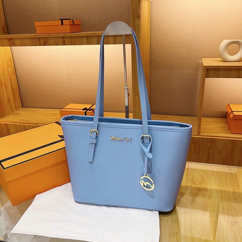 Nuevo bolso de mujer Tote 2025, elegante y moderno y versátil bolso de un solo hombro, bolso bandola, bolso de gran capacidad, comercio transfronterizo