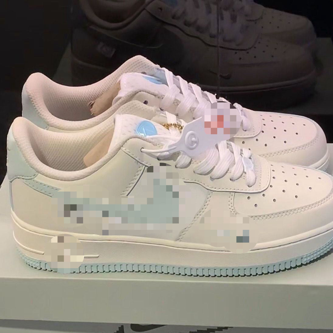 Original AF1 Air Force No.1 Dark Grey Unisex Sneakers | Double Side Detail