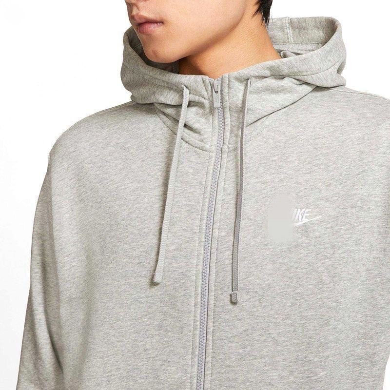 Herren-Kapuzenjacke mit Reißverschluss | Bestickt
