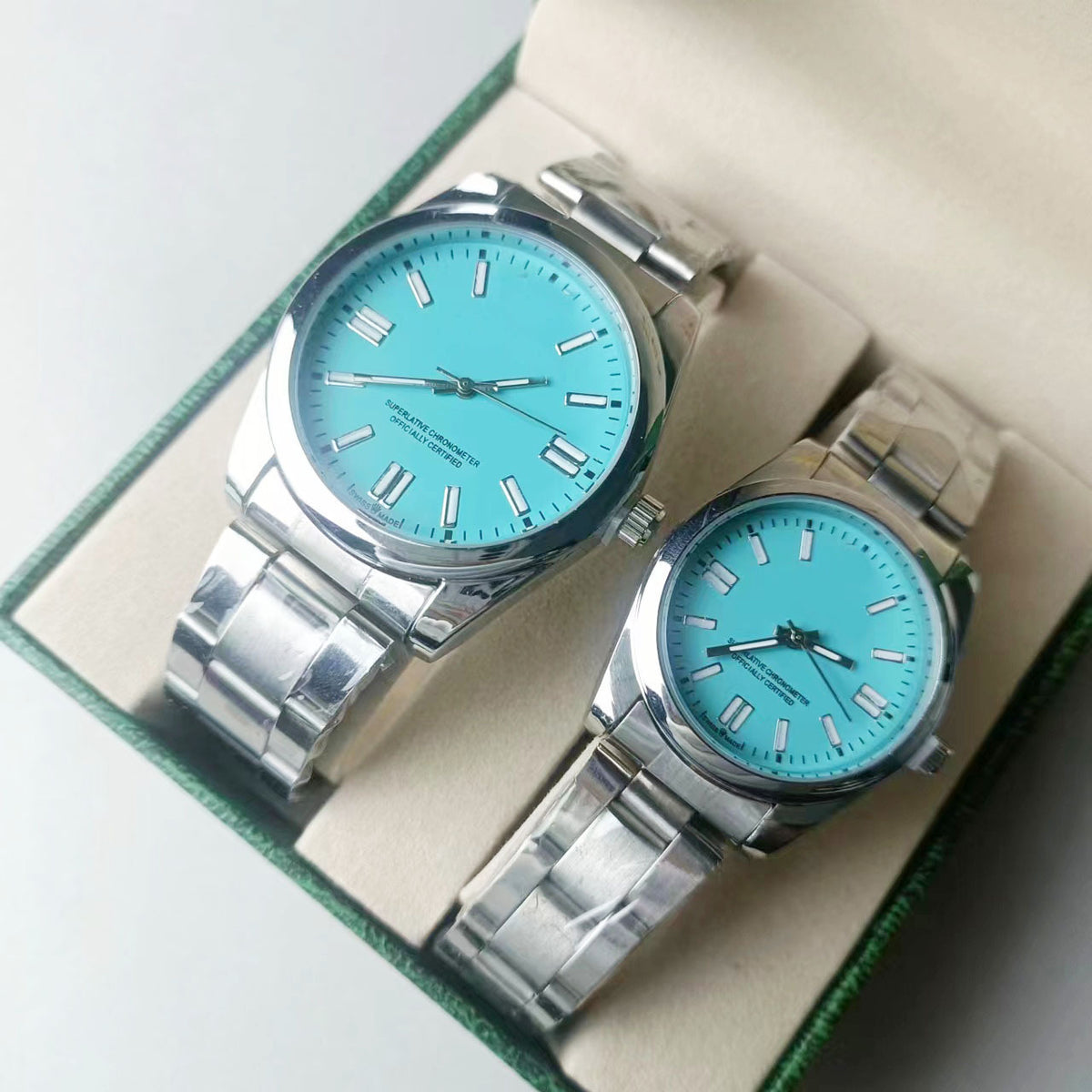 Oyster Perpetual Fruit Couple's Watch | Unisex Steel Quartz
