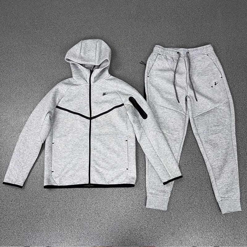 Ensemble de sport pour homme veste à capuche + pantalon | Printemps Automne