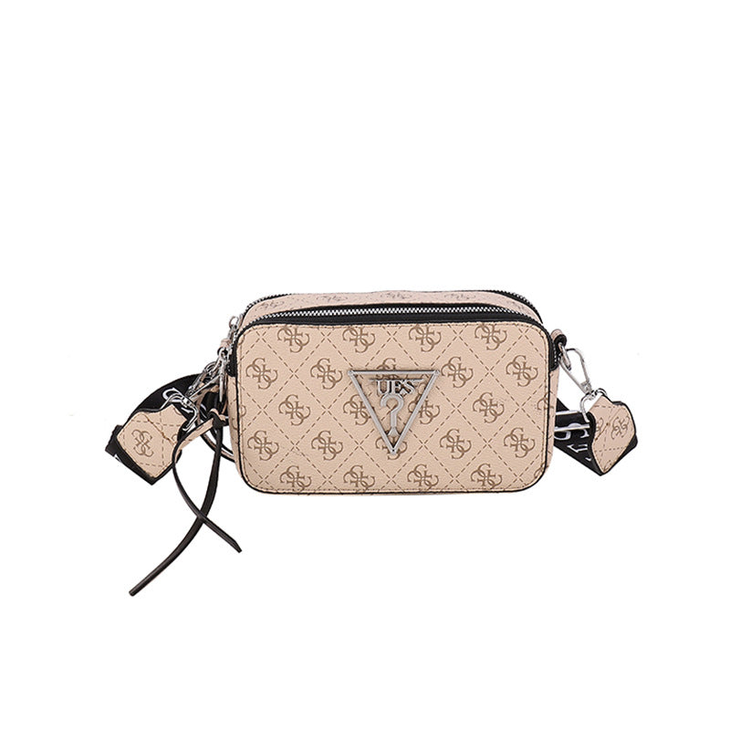 Bolso de nicho ligero y explosivo pequeño cuadrado 2025 nuevo en venta transfronteriza para mujeres con carta cruzada para mujeres