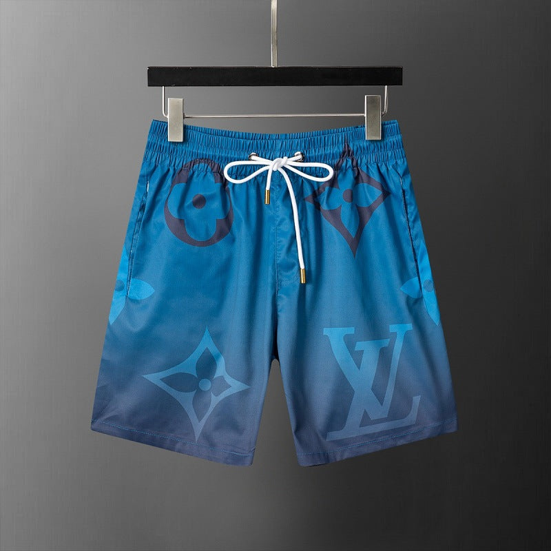 Pantalón deportivo deportivo de cinco puntos transpirable y transpirable de alta calidad y venta transfronteriza de verano de alta calidad y venta caliente
