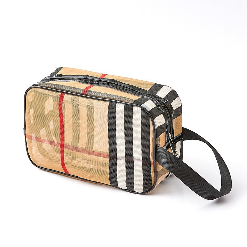 Bolsa Maquillaje Grande Portátil Mujer | Organizador Repelente Agua