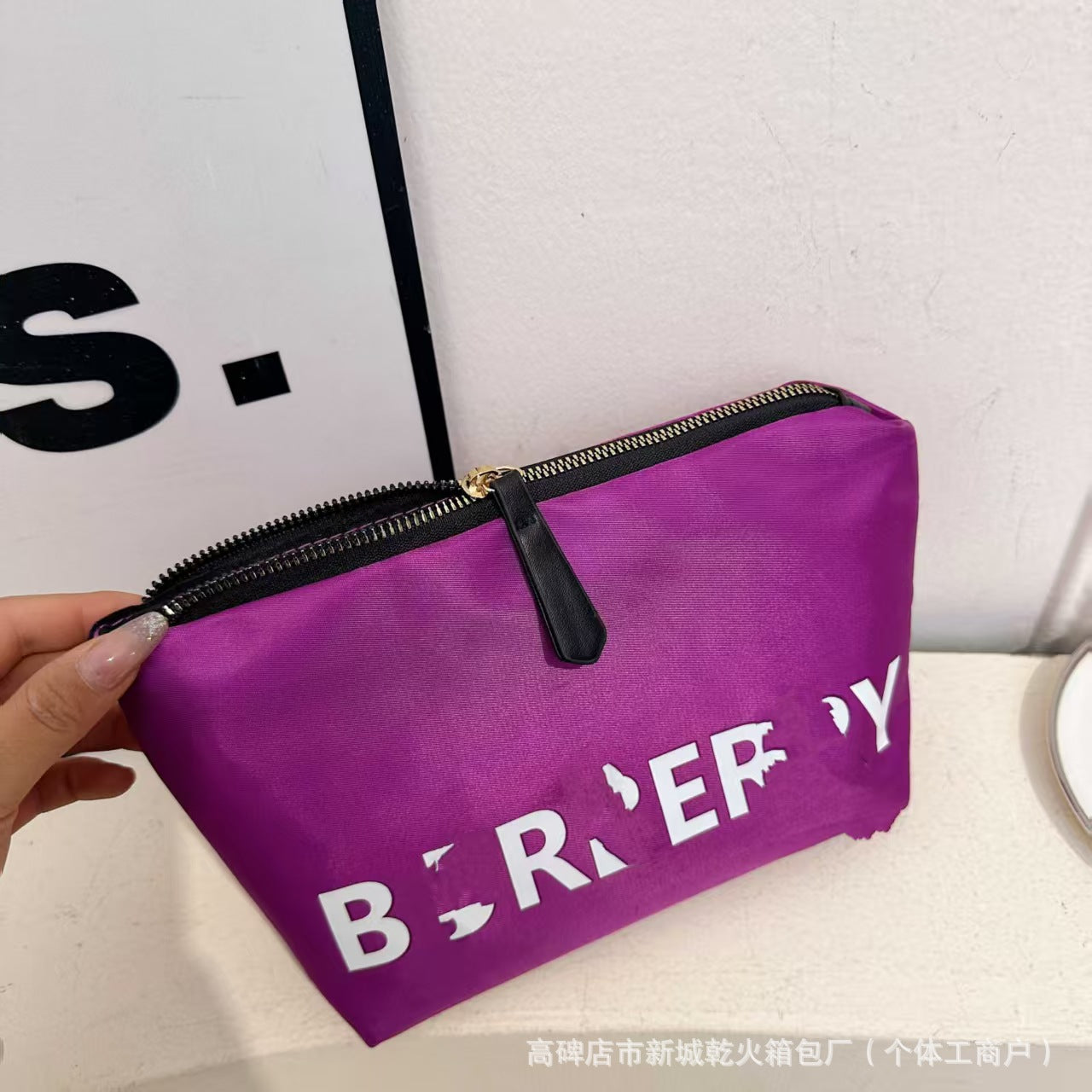 Bolso de Mano Mujer 2025 - Bolsa Maquillaje Gran Capacidad