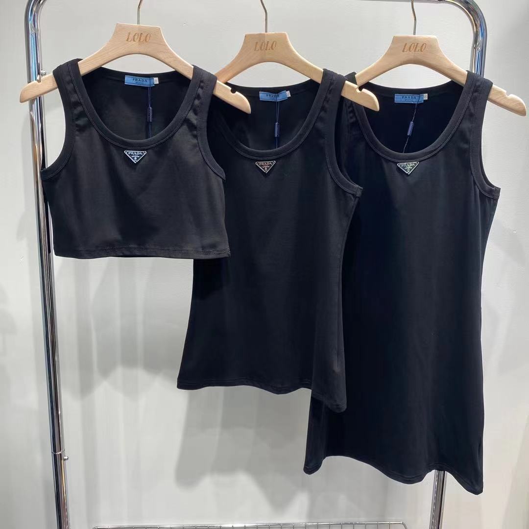 Camiseta Sin Mangas Mujer Etiqueta Triangular | Pantalones Cortos Versátiles