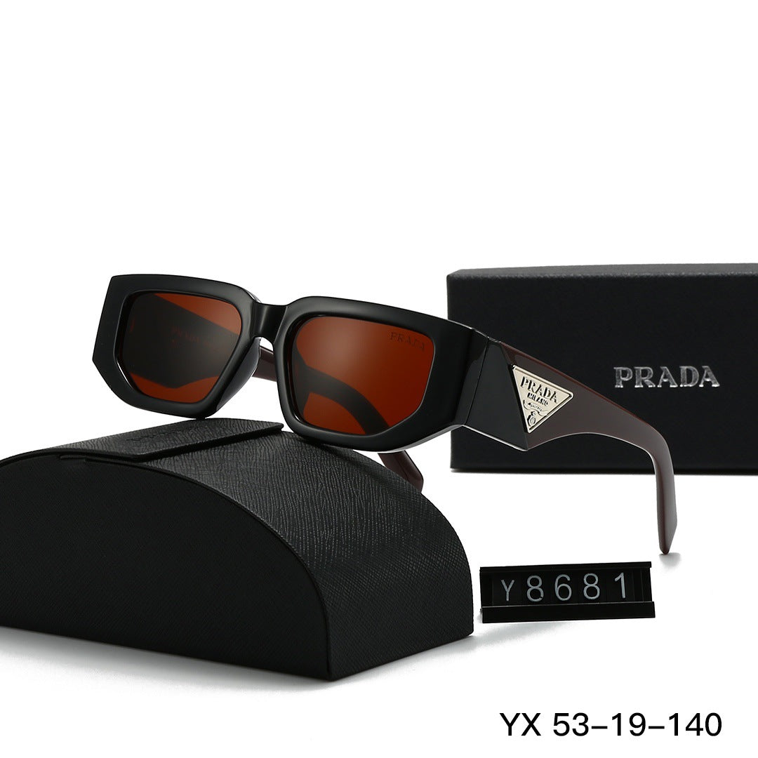 Nuevas gafas de sol Pujia 2025 P para hombres, moda transfronteriza y temperamento versátil, gafas de sol para hombres y mujeres protección UV