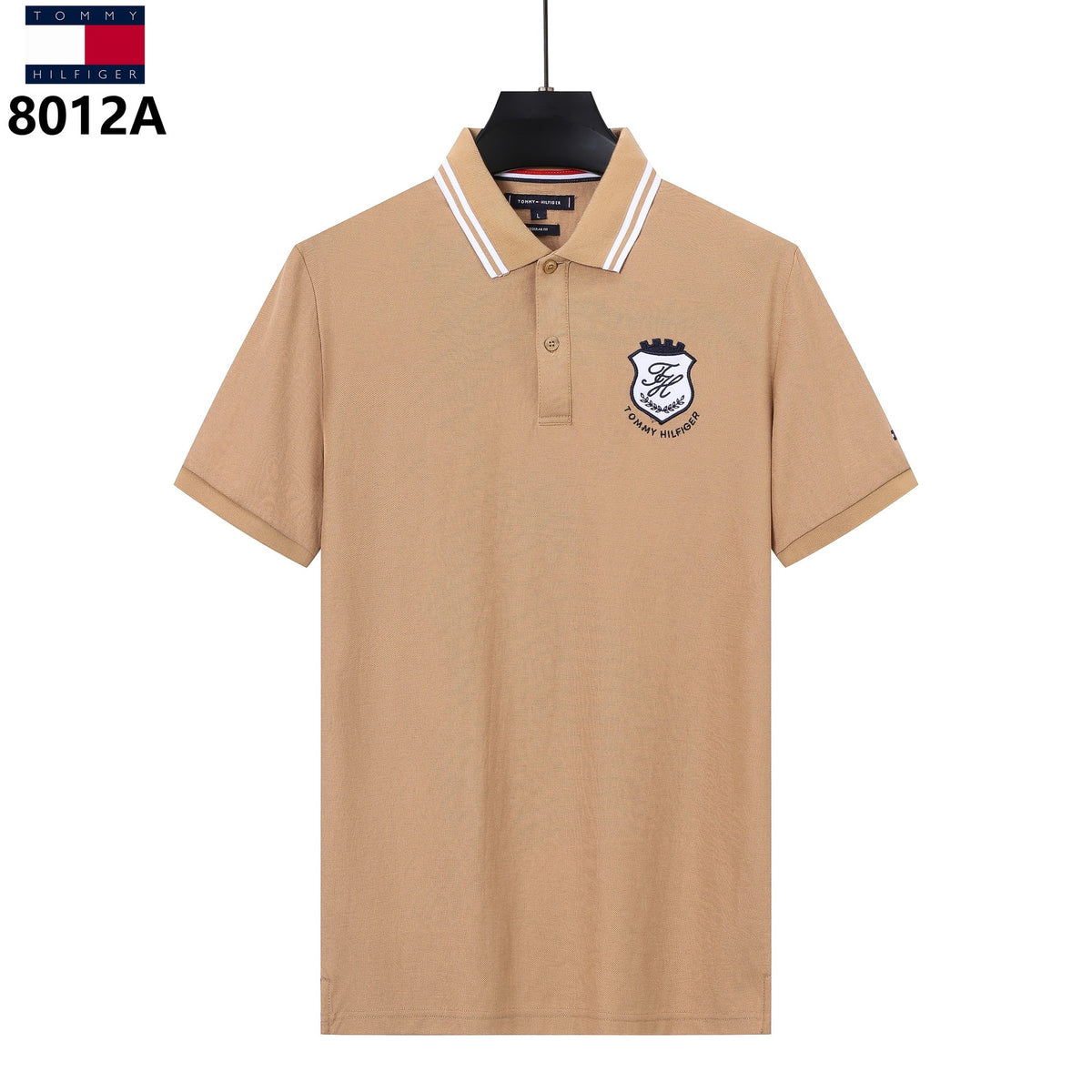 Polo em Algodão Puro para Homem | Manga Curta Business Casual