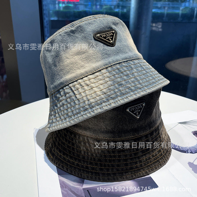 Unisex Cowboy Bucket Hat | Korean Style Spring Autumn