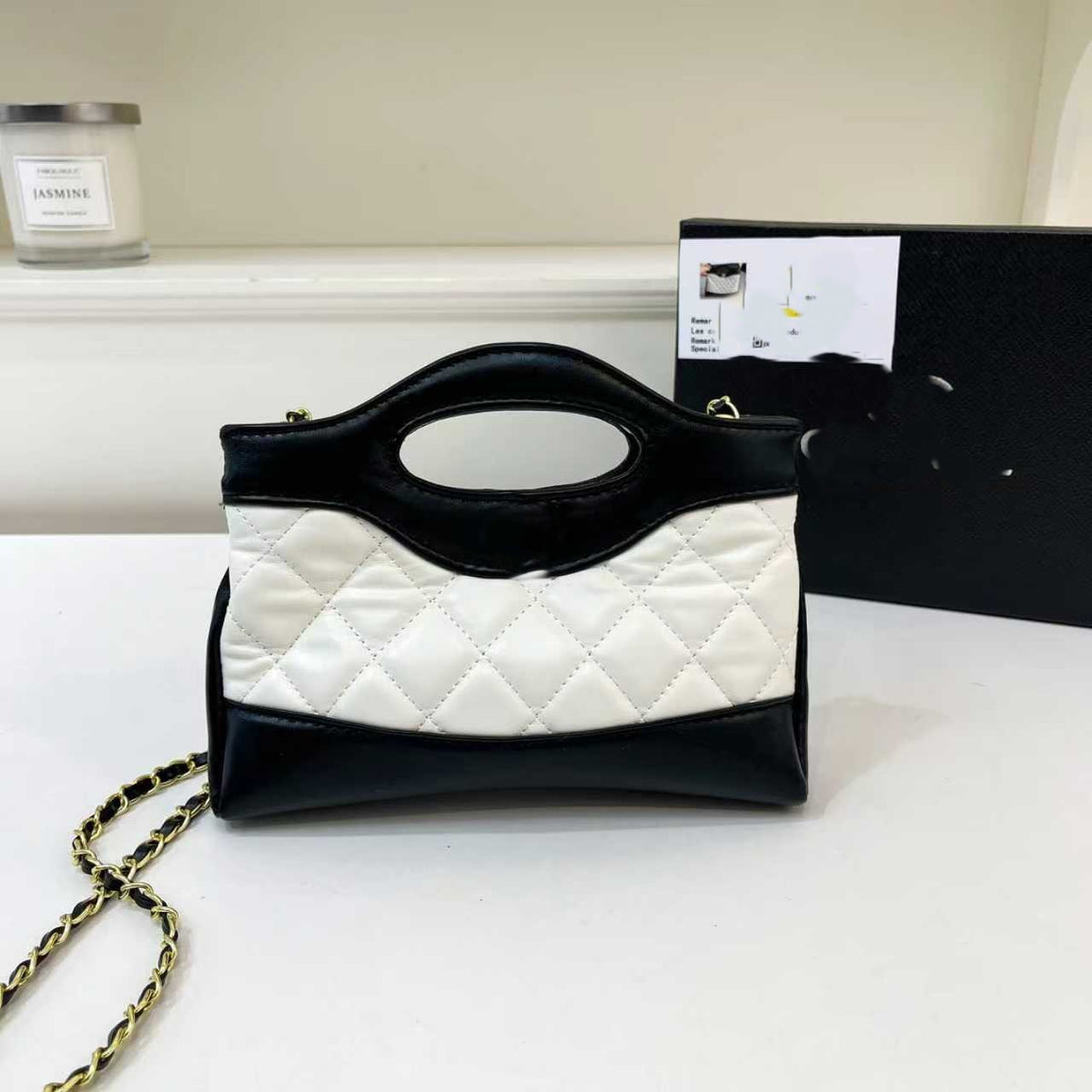Women's Nano Diamond Chain Bag | Premium Niche Fashion | With Box
