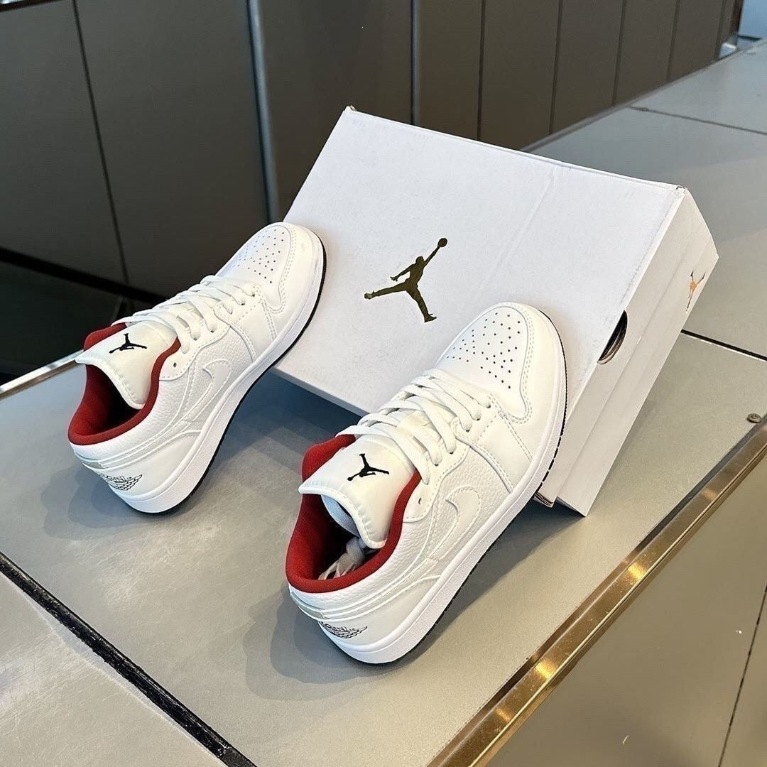 AJ1 Putian Sneakers | White and Grey