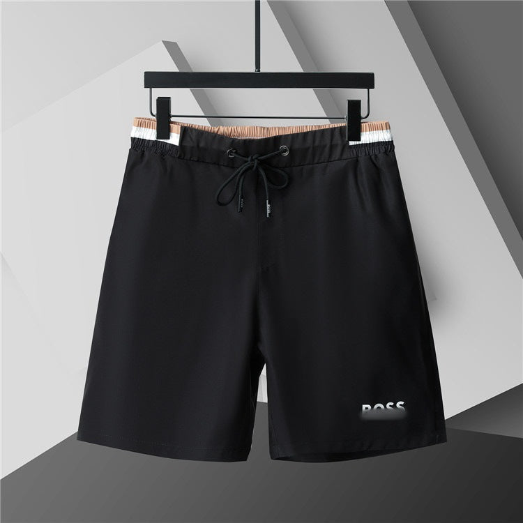 Pantalones Cortos Playa Unisex Letras Secado Rápido | Moda 2025