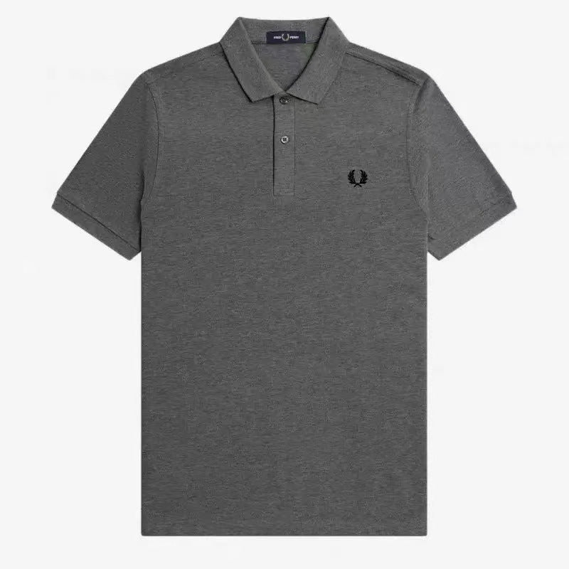 Color trigo de algodón americano, camisa de manga corta sin arrugas, adelgazamiento de verano para hombres 100% envío gratis