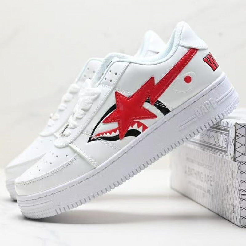 Zapatillas BAPESTA SK8 Air Force Unisex | Cabeza de Simio | Tapa Baja