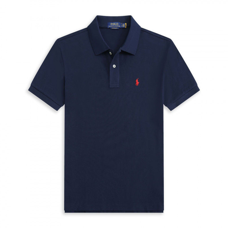 Polo Hombre Manga Corta Solapa | Elegancia Casual Premium
